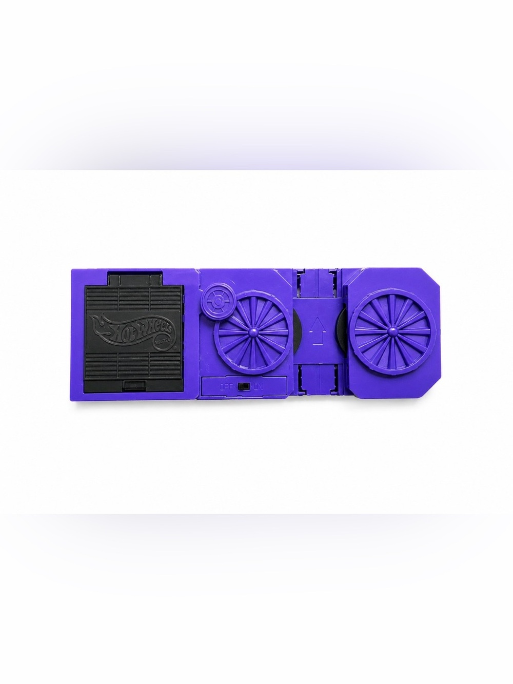 Hot Wheels Cars Motorized Booster Launcher Purple Mattel Tested Works